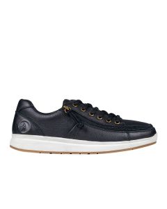 Billy Black Leather Comfort Lows Schuhe