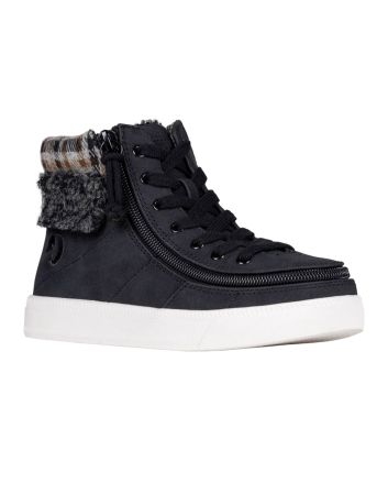 Billy Black Cuff Classic Lace High Schuhe