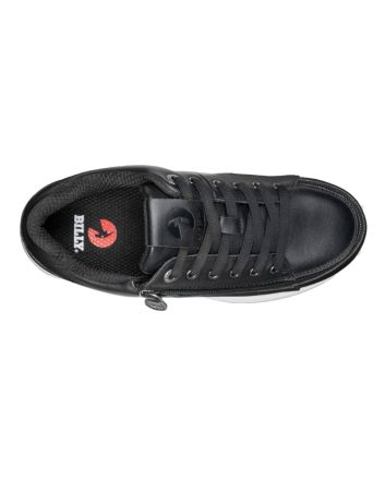 Billy Black Leather Comfort Plush Schuhe