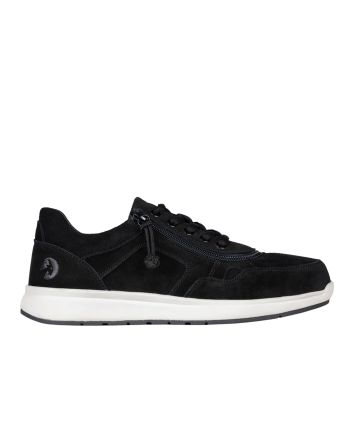 Billy Black Suede Comfort Schuhe
