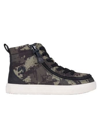 Billy Camo/White Classic Lace High Tops Schuhe