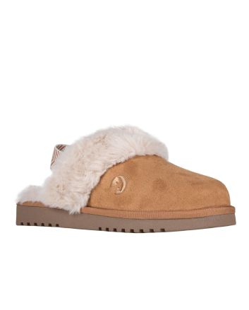 Billy Chestnut Cozy Sling Scuff Slipper