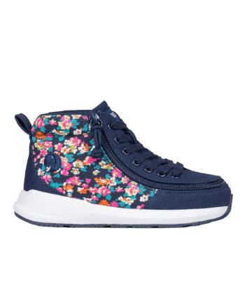 Billy Navy/Floral Goat High Top Schuhe