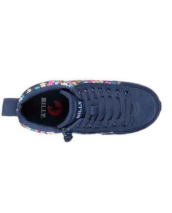 Billy Navy/Floral Goat High Top Schuhe