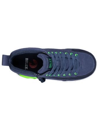Billy Navy/Green Light Ups Classic D|R High Schuhe