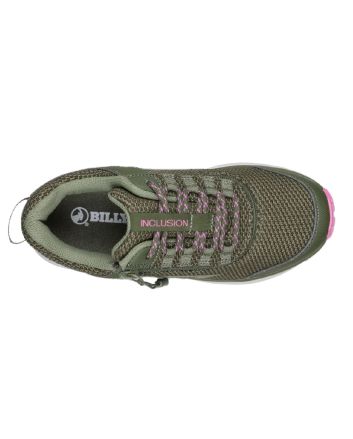 Billy Olive/Pink Inclusion Trail Schuhe