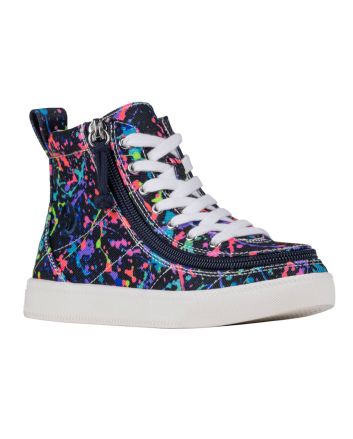 Billy Sasha Splatter Classic Lace High Tops Schuhe