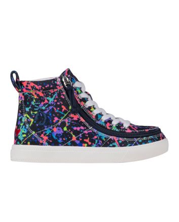 Billy Sasha Splatter Classic Lace High Tops Schuhe