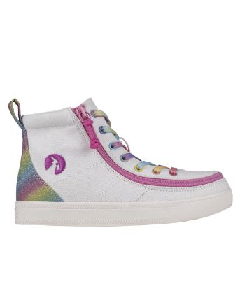 Billy White Rainbow Classic Lace High Schuhe