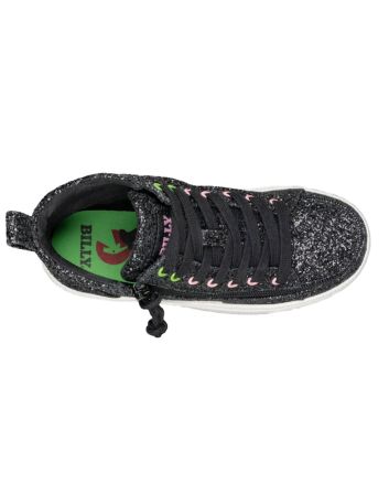 Billy Wicked Black Glitz CS High Orthesenschuhe