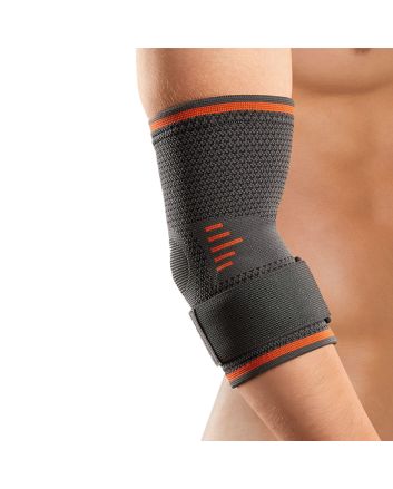 Orliman Elastische Ellbogenbandage mit Gel-Polstern