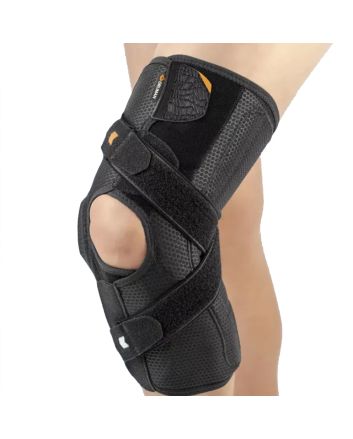 Orliman Funktionale Textil-Kniebandage mit einseitiger Gelenk- und Valgus-/Varus-Einstellung Gonartec Advance