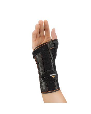 Orliman Halbstarre Handgelenkbandage mit Daumen-Palmar-Dorsal-Schiene