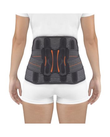 Orliman Halbstarre Lumbosakral-Rückenbandage Lumbitron Elite Short