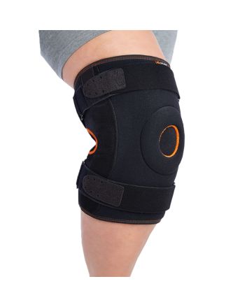 Orliman Umlaufende Kniebandage mit Biaxialen Gelenken und Metallstützen