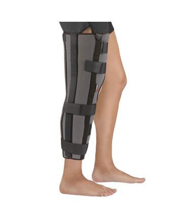 Orliman Knieimmobilisatoren Ortesis aus drei Paneelen bei 0º (Grau)