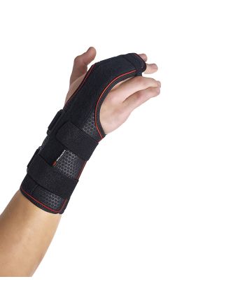 Orliman Halbstarre Handgelenkstütze mit Palmaren/Dorsalen Schienen / 2. und 3. Mittelhandknochen