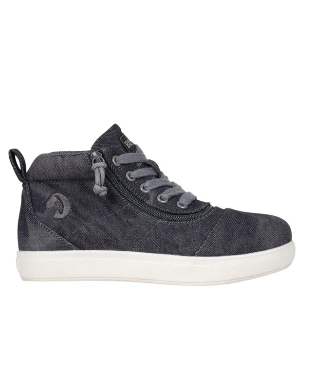 Billy Black Acid Wash D|R Short Wrap High Tops Schuhe