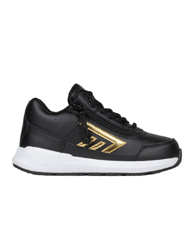 Billy Black/Gold Goat Hoop Schuhe