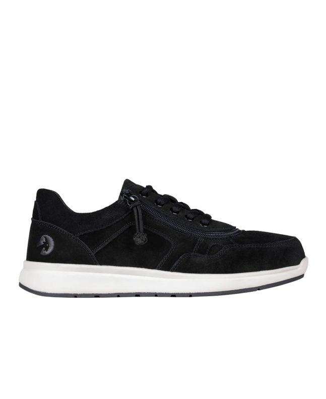 Billy Black Suede Comfort Schuhe