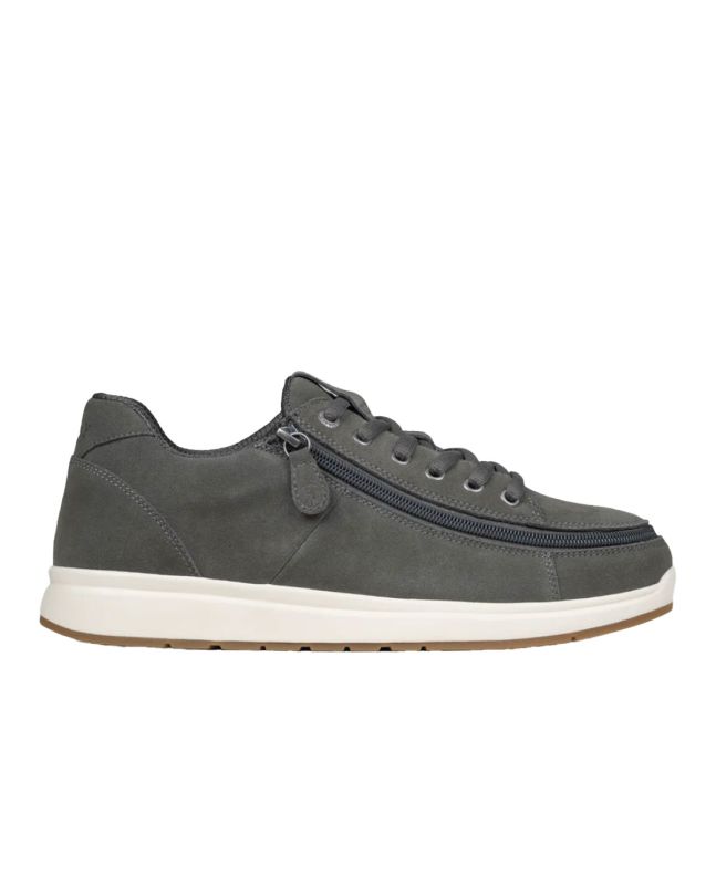 Billy Charcoal Suede Comfort Plush Schuhe