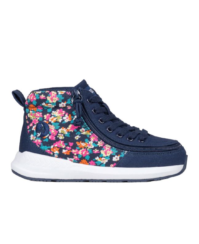 Billy Navy/Floral Goat High Top Schuhe