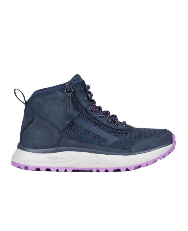 Billy Navy/Purple Inclusion Trail Stiefel