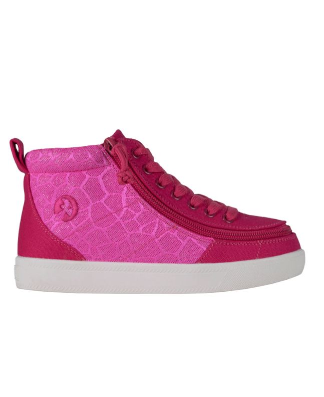 Billy Pink Print Classic D|R's High Top Schuhe