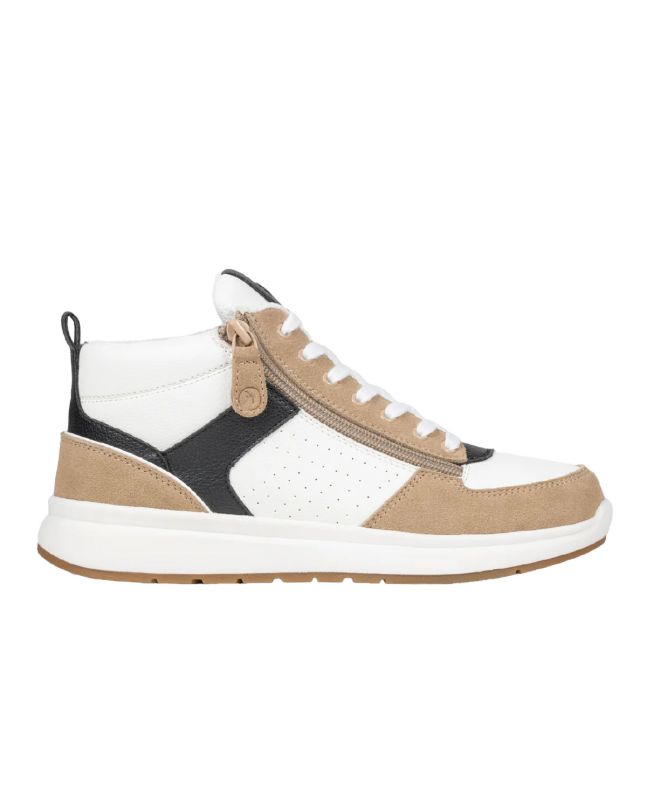 Billy White/Tan/Black Comfort DZ High Schuhe