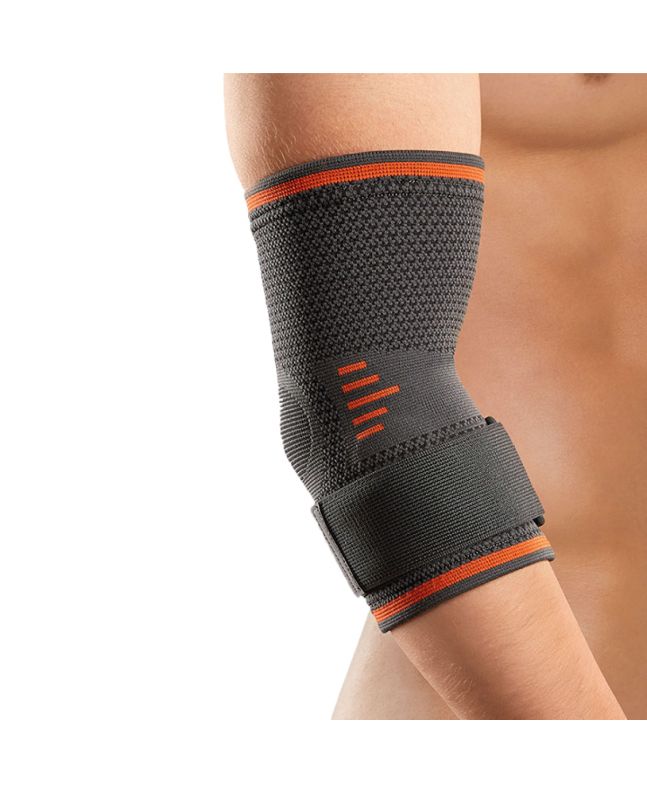 Orliman Elastische Ellbogenbandage mit Gel-Polstern