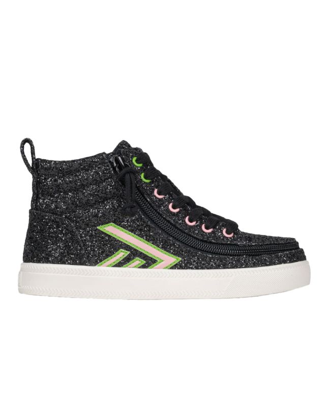 Billy Wicked Black Glitz CS High Orthesenschuhe